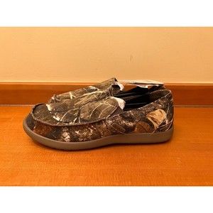 NEW Crocs Men's Santa Cruz Realtree Edge Camo Slip On Loafers 206503-260 Size 7